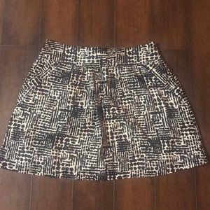 Forever 21 high waisted patterned skirt Medium